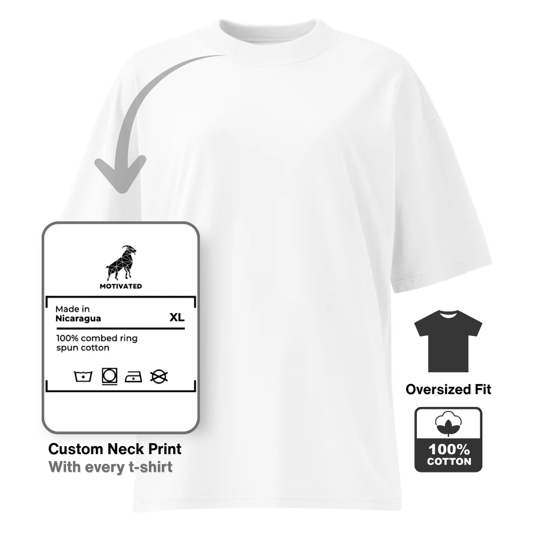 “Loyalty Is Rare” Custom Oversized Motivational T-Shirt