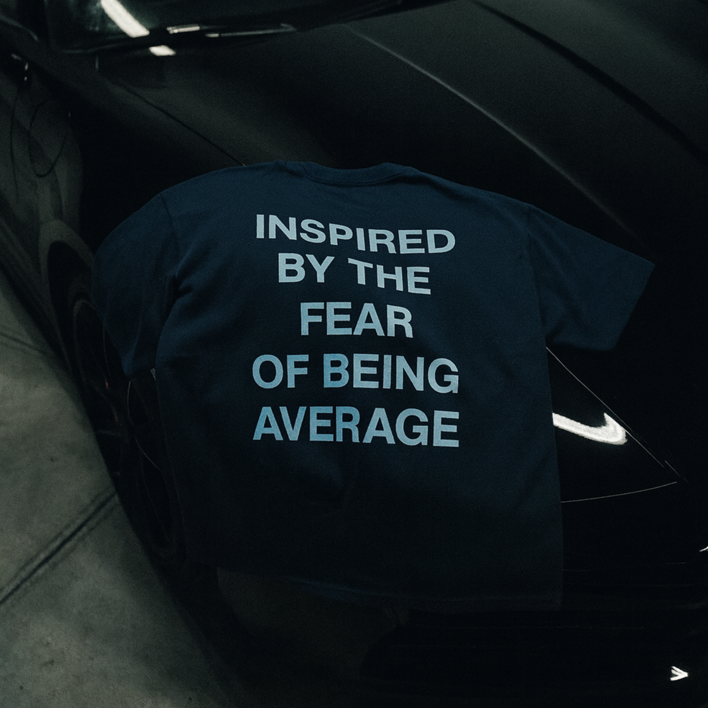 Fear of Being Average Oversized Tee