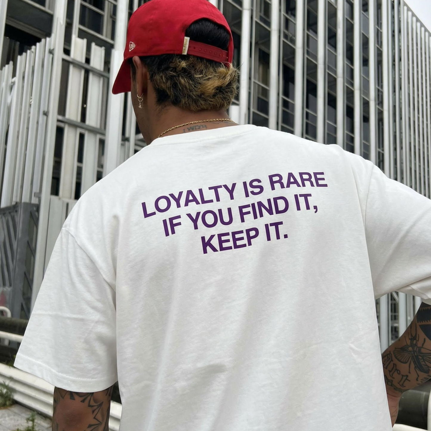 Loyalty Is Rare Custom Oversized Tee