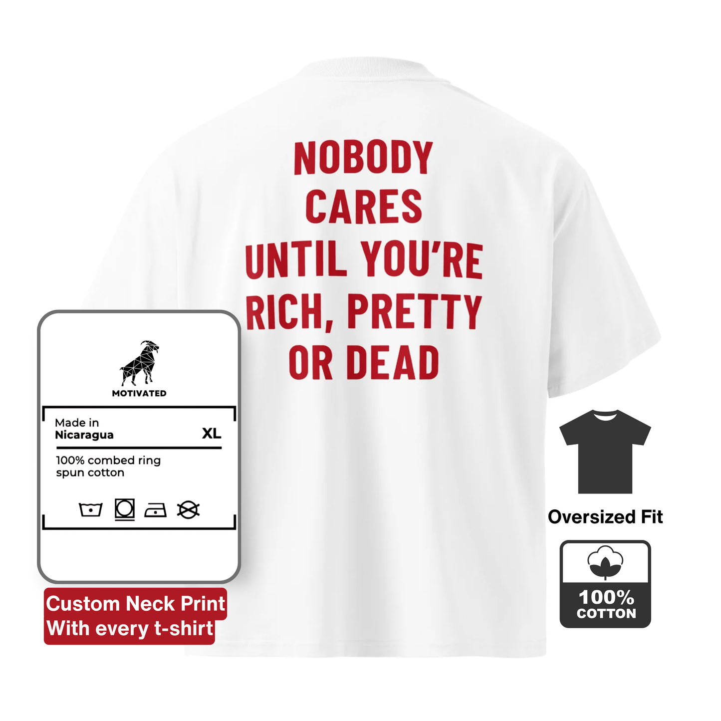 Rich, Pretty or Dead Statement Tee