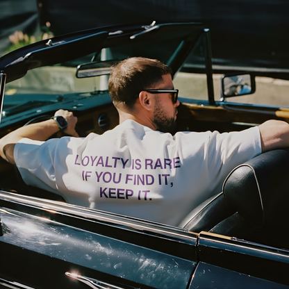 Loyalty Is Rare Custom Oversized Tee