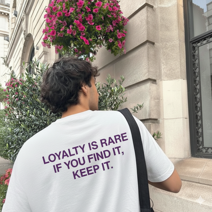 Loyalty Is Rare Custom Oversized Tee